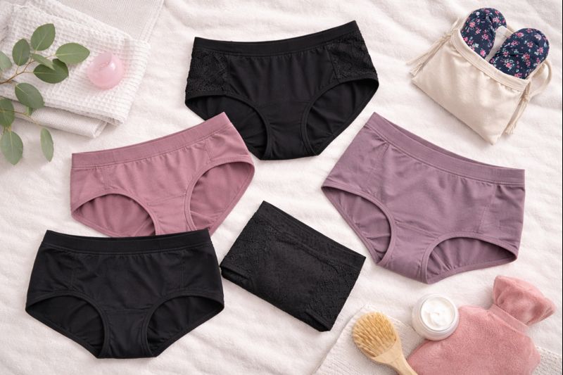 Majtki menstruacyjne - jak działają, czy przeciekają i jak wybrać najlepsze?