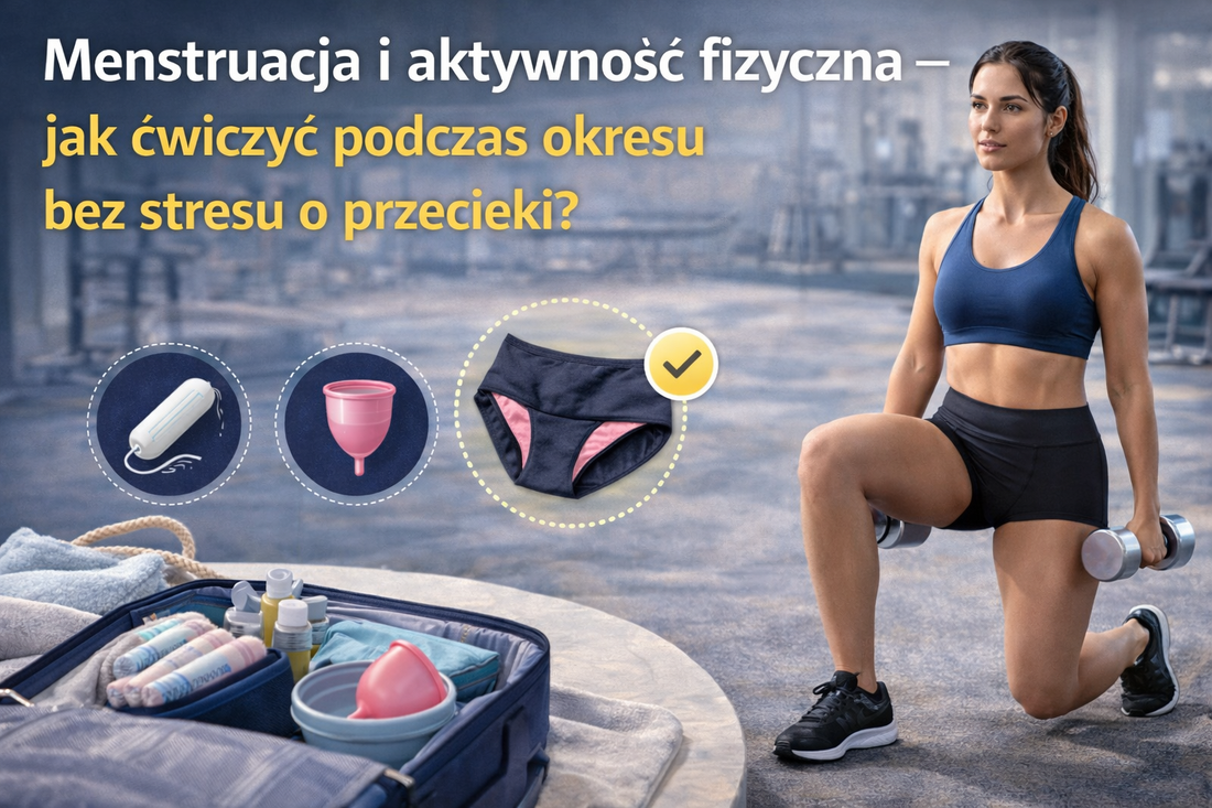 Menstruacja i aktywność fizyczna – jak ćwiczyć podczas okresu bez stresu o przecieki?