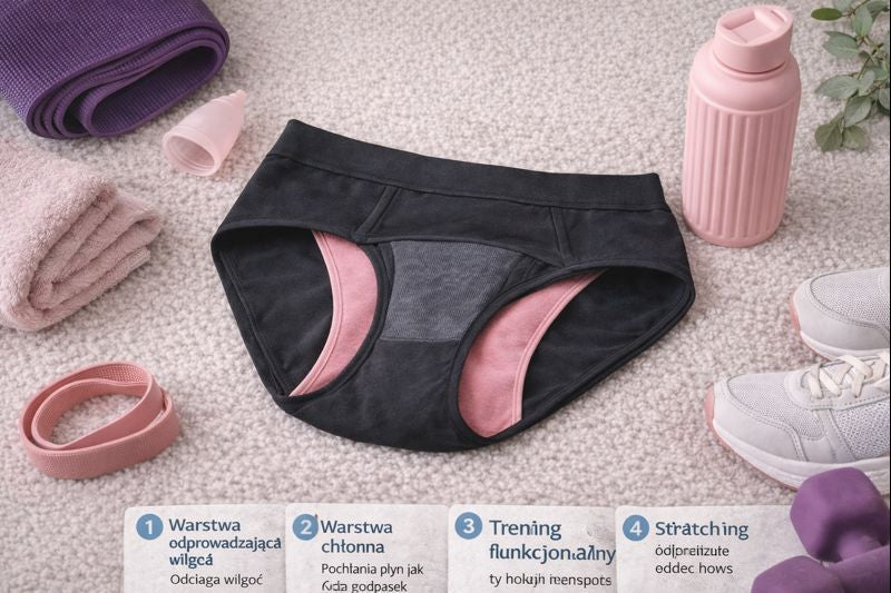 Menstruacja i aktywność fizyczna – jak ćwiczyć bez obaw o przecieki i dyskomfort?