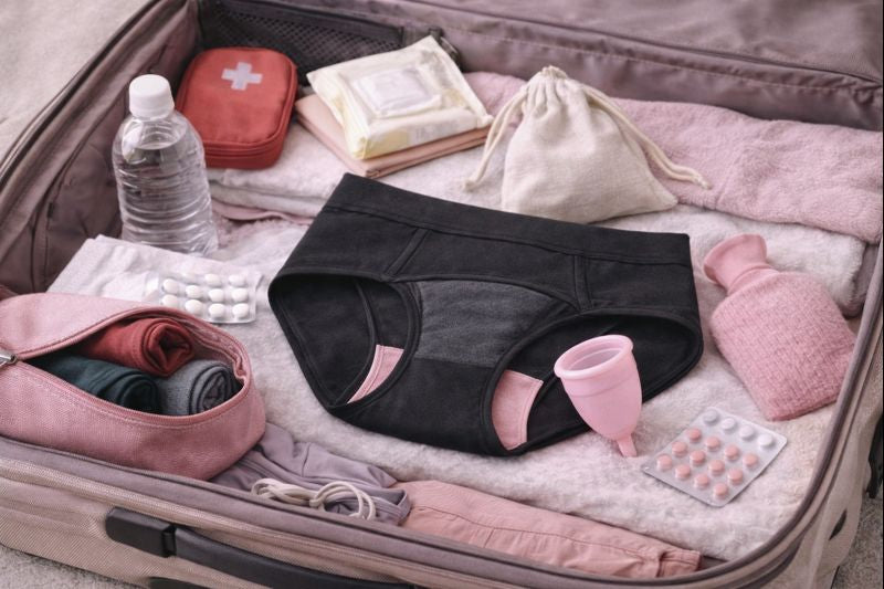 Menstruacja w podróży – jak się zabezpieczyć, co spakować i jak czuć się komfortowo poza domem?