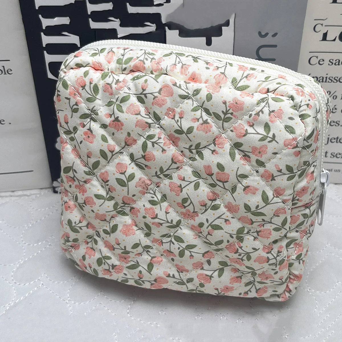 Pikowana saszetka na podpaski Ewa-okresowelove.pl