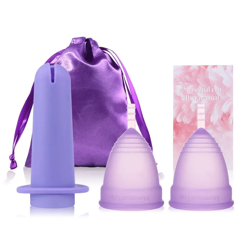 Zestaw kubeczków menstruacyjnych Zuzia -okresowelove.pl