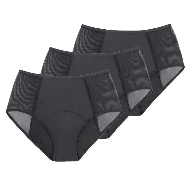 3-pak majtek menstruacyjnych z wysokim stanem Paulina-okresowelove.pl