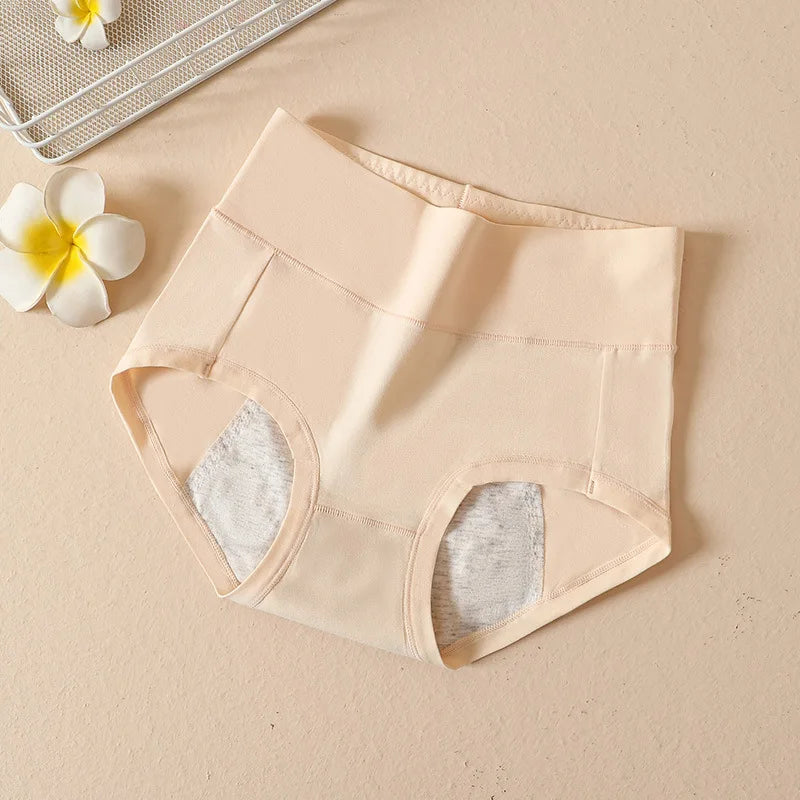 Majtki menstruacyjne z wysokim stanem Róża-okresowelove.pl