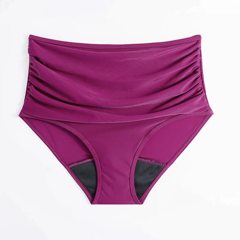 Menstruacyjny dół od stroju kąpielowego z wysokim stanem Ola-okresowelove.pl